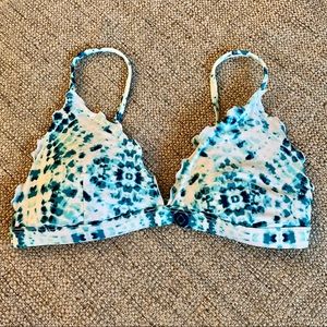 Hollister Swim Tie Dye Bikini Top